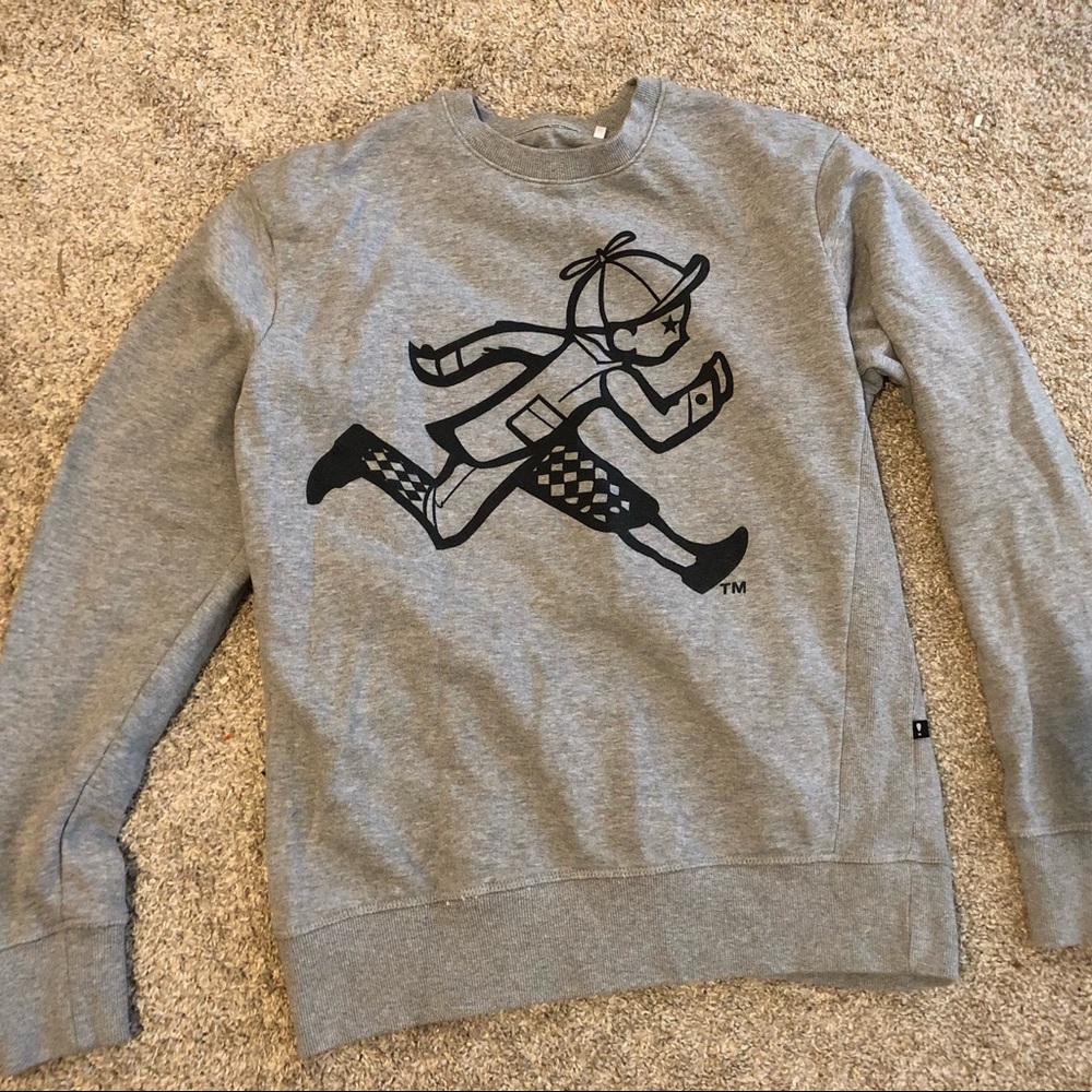 Grey Crew Neck